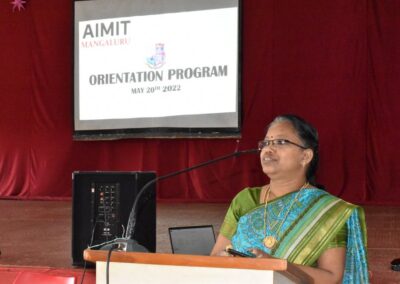 IT students attend orientation programme
