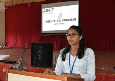 IT students attend orientation programme