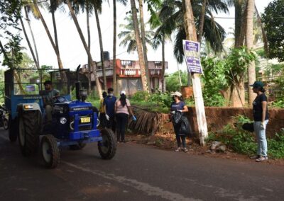 Students take up street cleaning drive