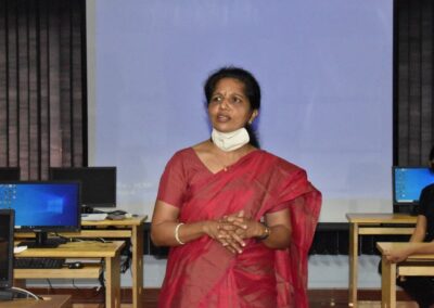 Bioinformatics workshop held for UG Microbiology students