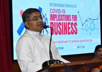 Covid implications for business: MBA dept holds international conference