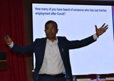 Covid implications for business: MBA dept holds international conference