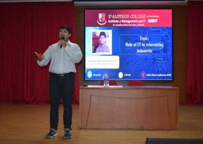 Alumni interaction series: Dillon Kenneth Gonsalves in campus