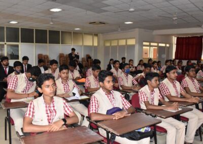 MBA students organize ‘service initiative programme’ to high school students