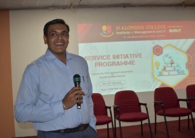 MBA students organize ‘service initiative programme’ to high school students
