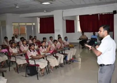 MBA students organize ‘service initiative programme’ to high school students