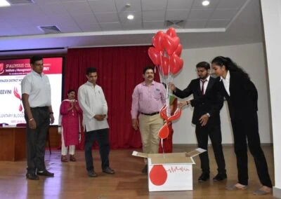 Voluntary blood donation camp held at AIMIT