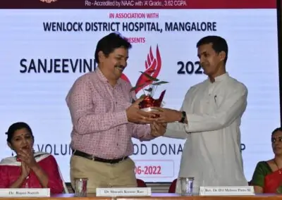 Voluntary blood donation camp held at AIMIT