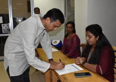 Voluntary blood donation camp held at AIMIT