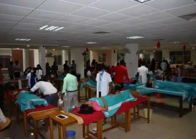 Voluntary blood donation camp held at AIMIT