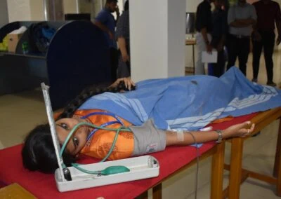Voluntary blood donation camp held at AIMIT