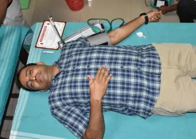 Voluntary blood donation camp held at AIMIT