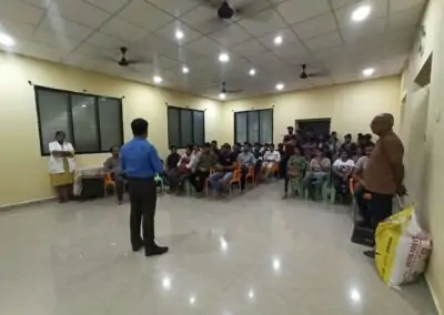 IT students visit rehabilitation centre