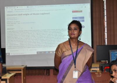 UG students attend bioinformatics workshop