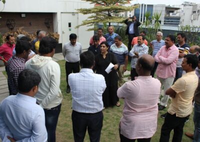 Dr Pooja Nagpal gives corporate training