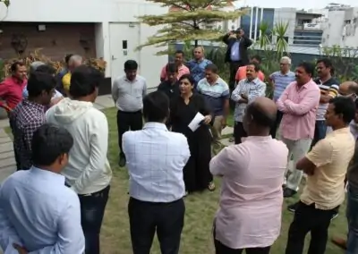 Dr Pooja Nagpal gives corporate training