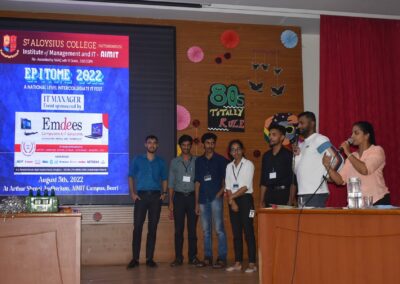Epitome 2022: two-day IT fest held at AIMIT Centre
