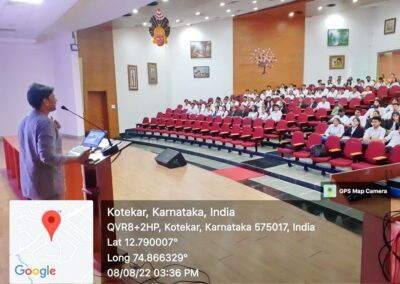 Guest lecture by Amitabh Anand at MBA department