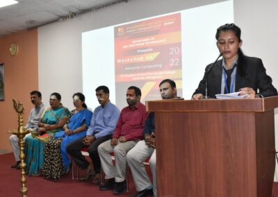 Workshop on Advanced Computing held