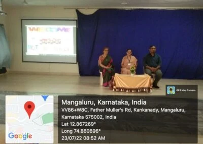 Workshop on mentoring skills at Father Muller College of Nursing