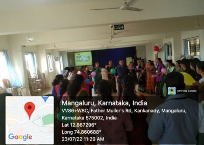 Workshop on mentoring skills at Father Muller College of Nursing