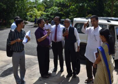 AAA team visits AIMIT Centre in preparation for NAAC