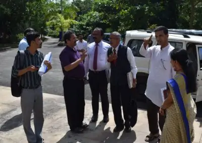 AAA team visits AIMIT in preparation for NAAC