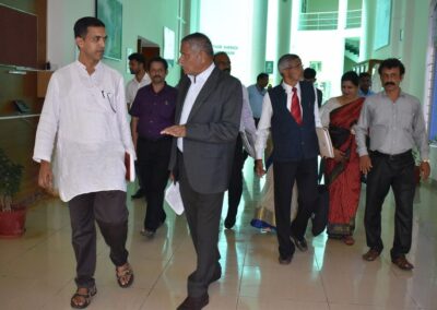 AAA team visits AIMIT Centre in preparation for NAAC