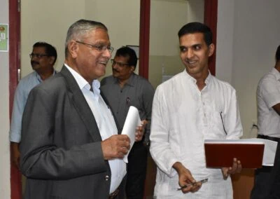 AAA team visits AIMIT in preparation for NAAC