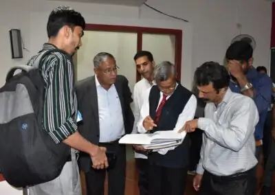 AAA team visits AIMIT in preparation for NAAC