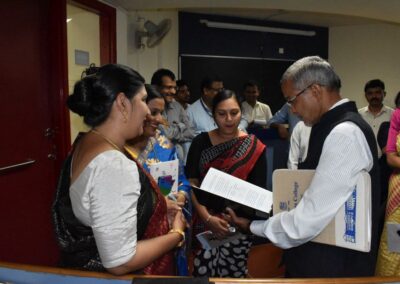 AAA team visits AIMIT Centre in preparation for NAAC