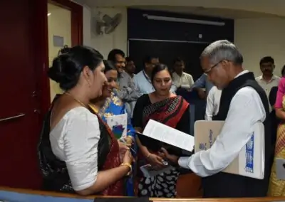 AAA team visits AIMIT in preparation for NAAC