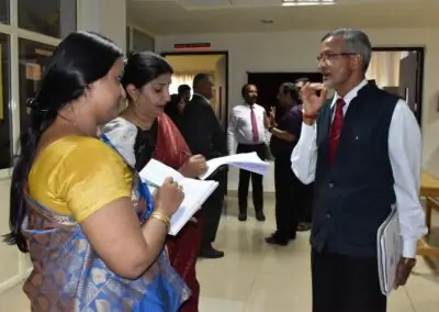 AAA team visits AIMIT in preparation for NAAC