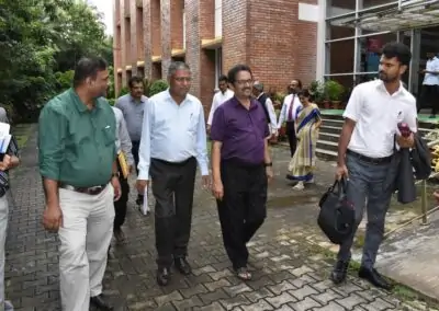 AAA team visits AIMIT in preparation for NAAC