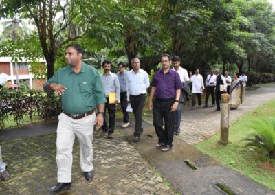 AAA team visits AIMIT Centre in preparation for NAAC