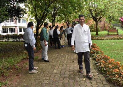 AAA team visits AIMIT Centre in preparation for NAAC