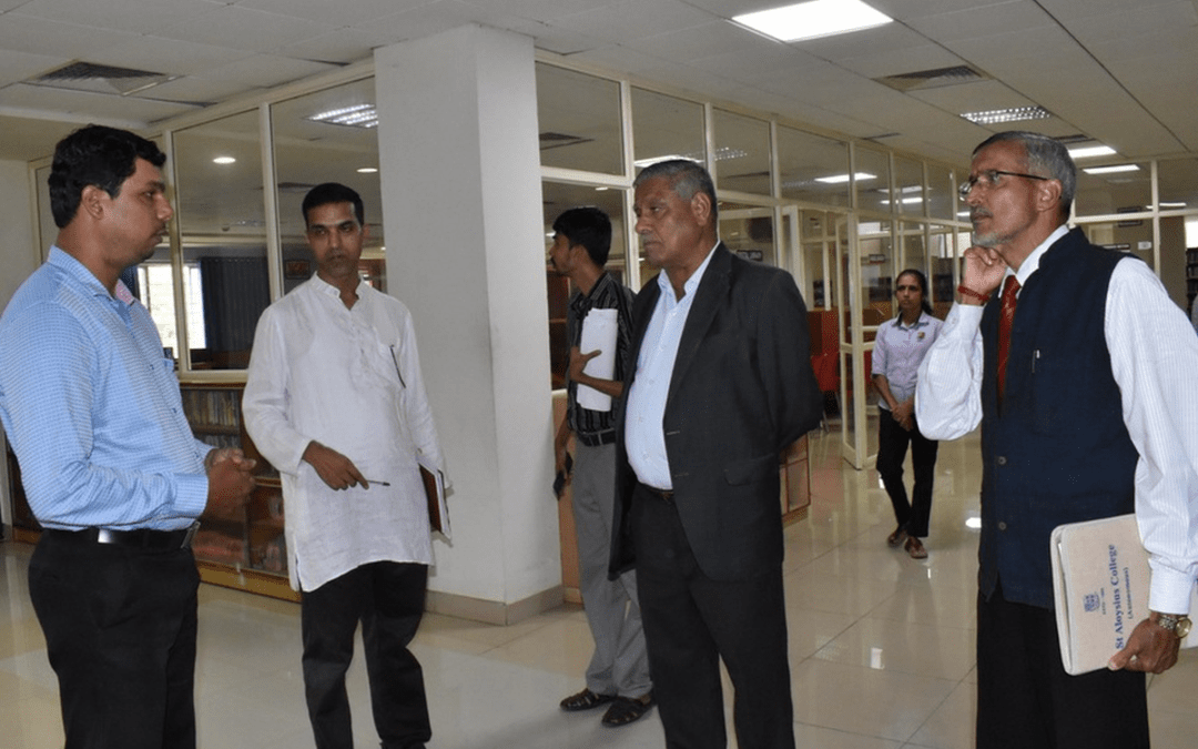 AAA team visits AIMIT in preparation for NAAC