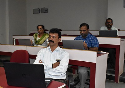 Day 2 of FDP with resource persons from NITK