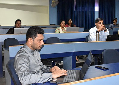 Day 2 of FDP with resource persons from NITK