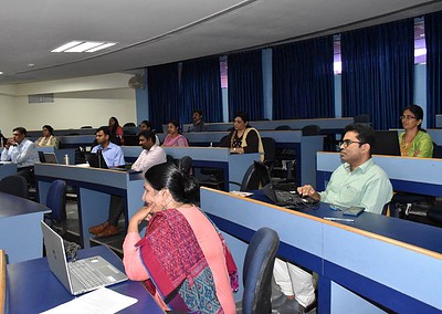 Day 2 of FDP with resource persons from NITK