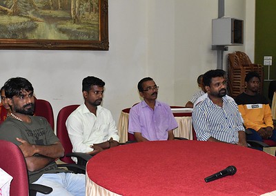 Support staff takes part in orientation programme