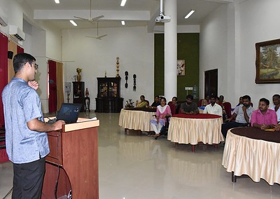 Support staff takes part in orientation programme