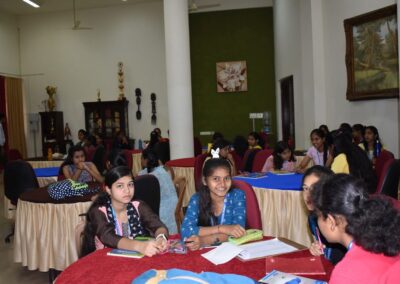 Two-day leadership training for St Aloysius PU College, Harihar
