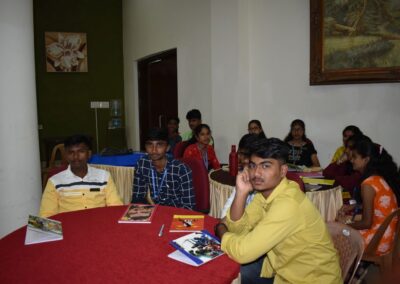 Two-day leadership training for St Aloysius PU College, Harihar