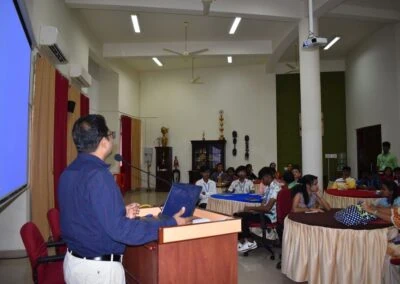 Two-day leadership training for St Aloysius PU College, Harihar