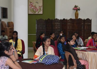Two-day leadership training for St Aloysius PU College, Harihar