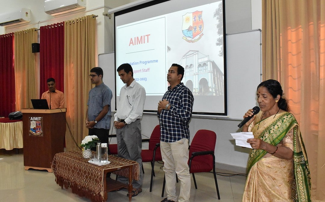 Support staff takes part in orientation programme