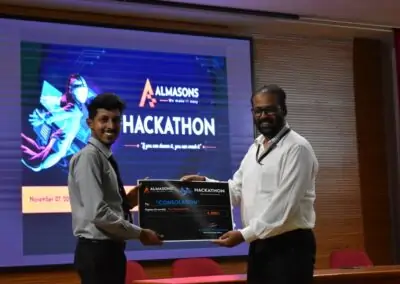 Almasons conducts hackathon at AIMIT