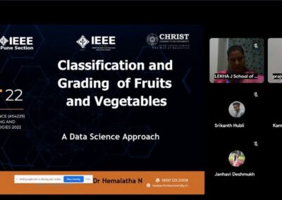 Dr Hemalatha presents paper at IEEE