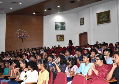 First year hostel students welcomed on freshers’ day